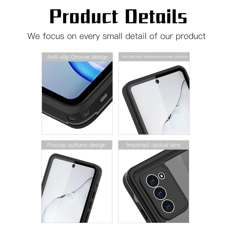 For Samsung Galaxy Note20 5G RedPepper Shockproof Scratchproof Dust-proof PC + TPU Protective Case(Blue) - Galaxy Note20 Cases by RedPepper | Online Shopping South Africa | PMc TechLife | Buy Now Pay Later Mobicred