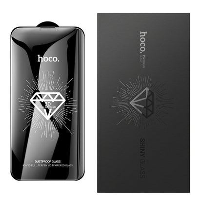 For iPhone 16 Pro hoco A36 3D Full Screen HD Tempered Film - iPhone 16 Pro Tempered Glass by hoco | Online Shopping South Africa | PMC Jewellery | Buy Now Pay Later Mobicred