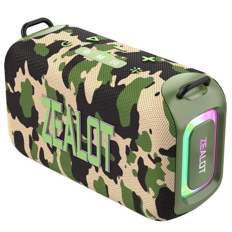 Zealot S85 50W Outdoor Waterproof Portable Bluetooth Speaker(Camouflage) - Waterproof Speaker by ZEALOT | Online Shopping South Africa | PMC Jewellery | Buy Now Pay Later Mobicred