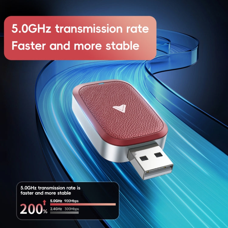 For Android Car Carplay Box Wired to Wireless Auto Adapter(Red) - free shipping - PMC TechLife - Order now!