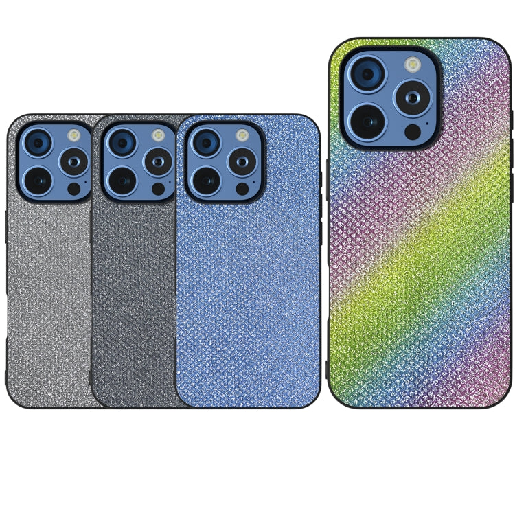 For iPhone 16 Pro Max Diamond Black Frame Phone Case(Jewel Black) - iPhone 16 Pro Max Cases by PMC TechLife | Online Shopping South Africa | PMC TechLife | Buy Now Pay Later Mobicred