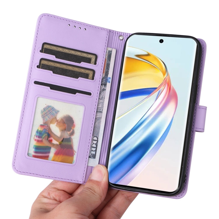 For Honor Magic6 Lite 5G BETOPNICE BN-005 2 in 1 Detachable Imitate Genuine Leather Phone Case(Light Purple) - Honor Cases by BETOPNICE | Online Shopping South Africa | PMC Jewellery | Buy Now Pay Later Mobicred