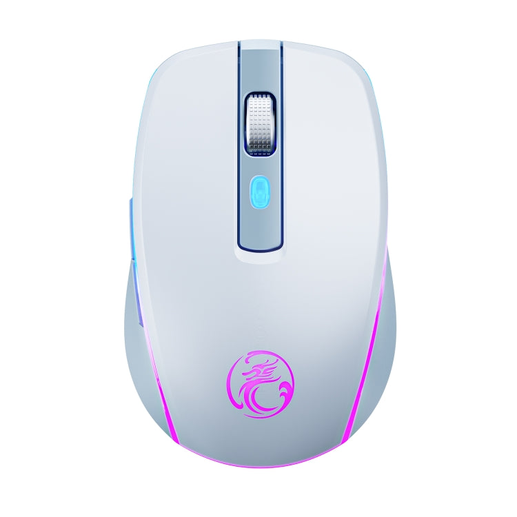 iMICE G903 Bluetooth Dual Mode 6-key Silent Wireless Gaming Mouse(Silver) - Wireless Mice by iMICE | Online Shopping South Africa | PMC Jewellery | Buy Now Pay Later Mobicred