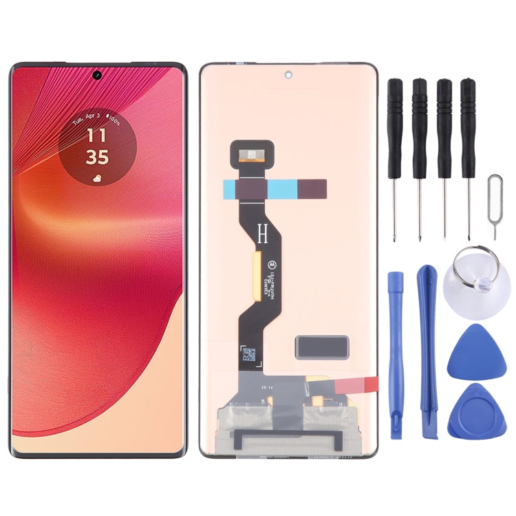 For Motorola Edge 50 Pro Original P-OLED LCD Screen with Digitizer Full Assembly - LCD Screen by PMC TechLife | Online Shopping South Africa | PMC TechLife | Buy Now Pay Later Mobicred