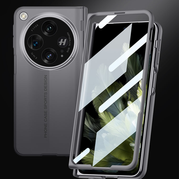 For OPPO Find N3 GKK Integrated Magnetic Blade Ultra-thin Full Coverage Phone Case(Black) - OPPO Cases by GKK | Online Shopping South Africa | PMC Jewellery | Buy Now Pay Later Mobicred