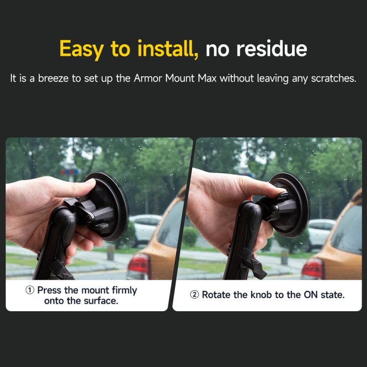 Ulefone UAN02 Armor Mount Max Car Phone Tablet Holder(Black) - free shipping - PMC Jewellery - Order now!