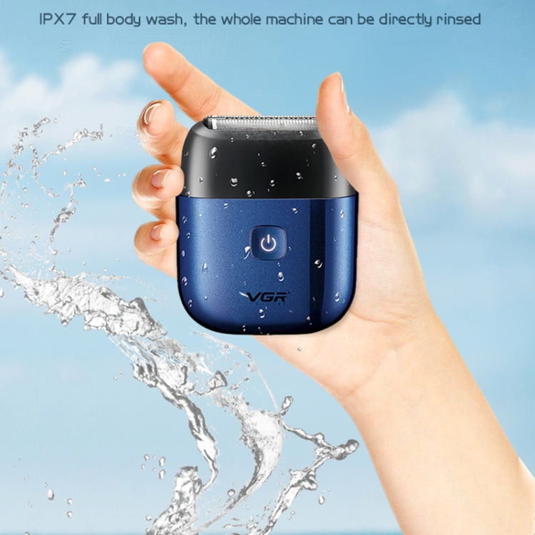 VGR V-340 5W USB Mini Portable Reciprocating Electric Shaver(Black) - free shipping - PMC TechLife - Order now!