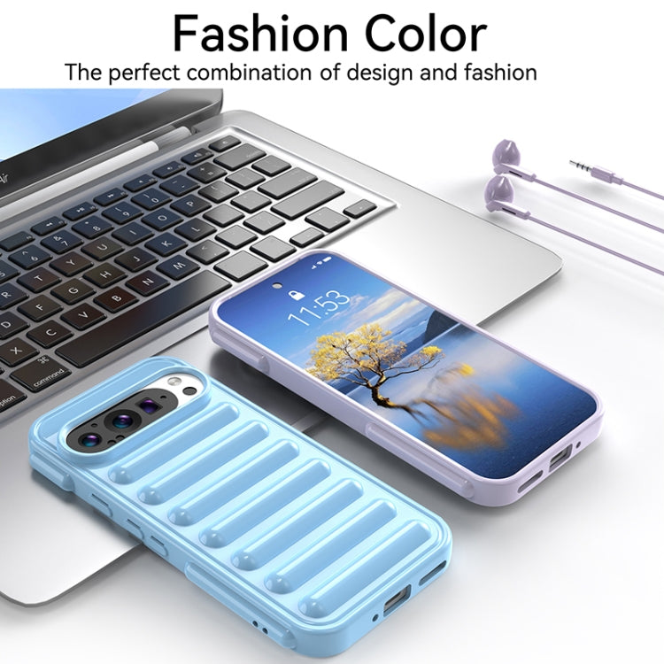For Google Pixel 9 Pro XL Capsule Series Candy Color TPU Phone Case(Purple) - Google Cases by PMC TechLife | Online Shopping South Africa | PMC TechLife | Buy Now Pay Later Mobicred