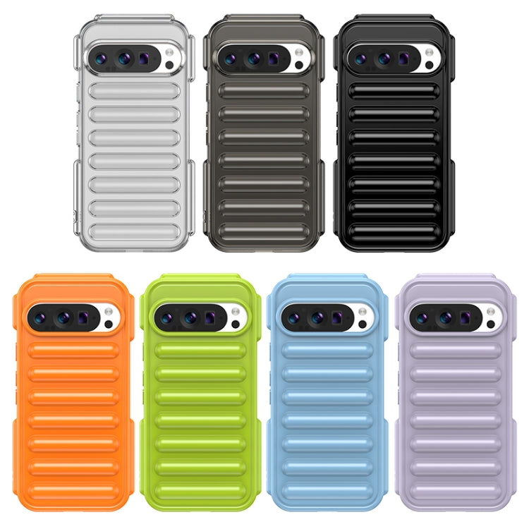 For Google Pixel 9 Pro XL Capsule Series Candy Color TPU Phone Case(Purple) - Google Cases by PMC TechLife | Online Shopping South Africa | PMC TechLife | Buy Now Pay Later Mobicred