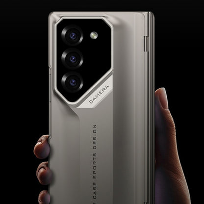 For Samsung Galaxy Z Fold5 GKK Integrated Folding Supercar Phone Case(Titanium Grey) - Galaxy Z Fold5 Cases by GKK | Online Shopping South Africa | PMC Jewellery | Buy Now Pay Later Mobicred