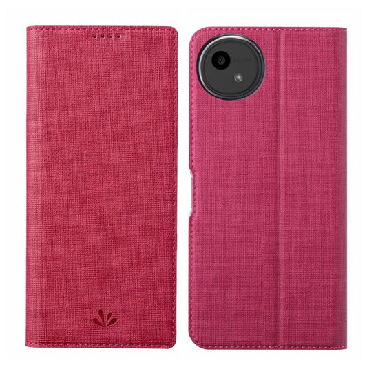 For Sharp Aquos Wish4 ViLi DMX Series TPU + PU Leather Magnetic Phone Case(Rose Red) - More Brand by ViLi | Online Shopping South Africa | PMC Jewellery | Buy Now Pay Later Mobicred