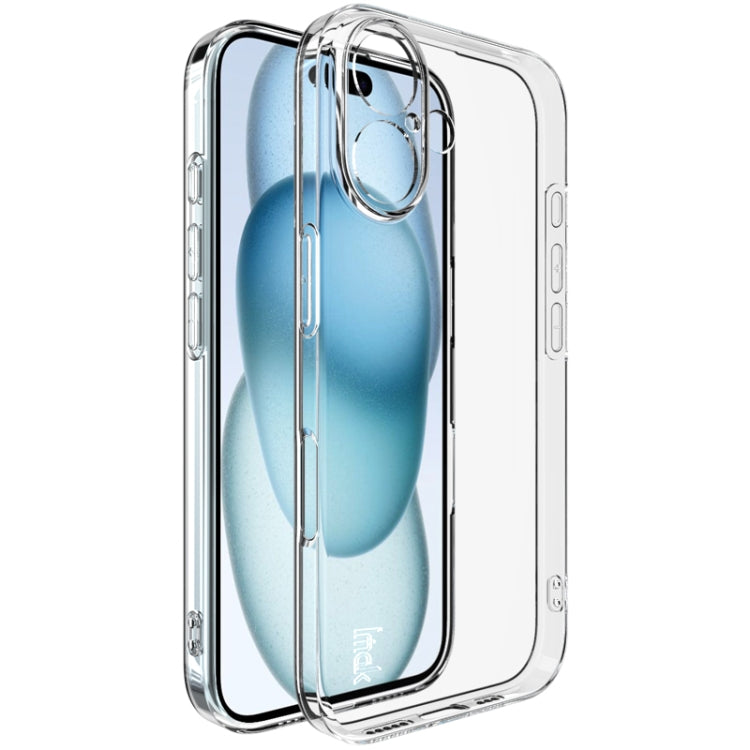 For iPhone 16 IMAK UX-5 Series Transparent TPU Phone Case - iPhone 16 Cases by imak | Online Shopping South Africa | PMC TechLife | Buy Now Pay Later Mobicred