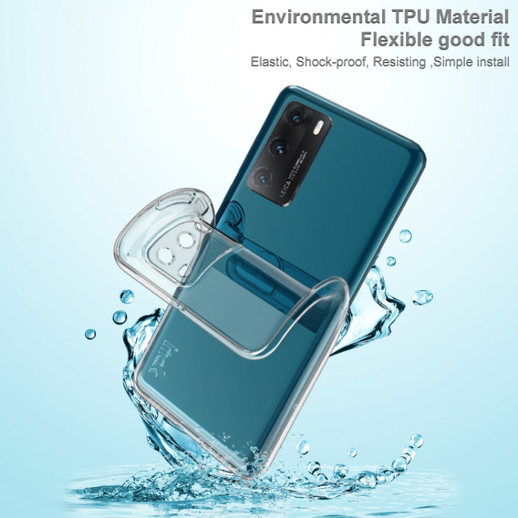 For iPhone 16 IMAK UX-5 Series Transparent TPU Phone Case - iPhone 16 Cases by imak | Online Shopping South Africa | PMC Jewellery | Buy Now Pay Later Mobicred