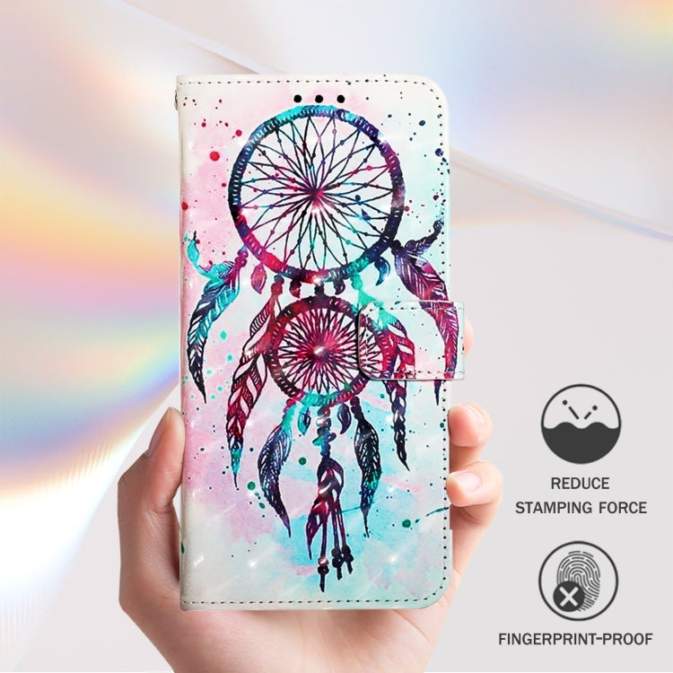 For Redmi K70 Ultra 5G Global 3D Painting Horizontal Flip Leather Phone Case(Color Drop Wind Chimes) - Xiaomi Cases by PMC Jewellery | Online Shopping South Africa | PMC Jewellery | Buy Now Pay Later Mobicred