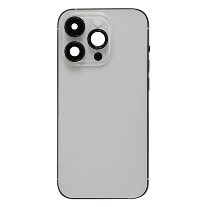 For iPhone 14 Pro Battery Back Cover Assembly, Version:China Version(Silver) - Back Cover by PMC Jewellery | Online Shopping South Africa | PMC Jewellery | Buy Now Pay Later Mobicred