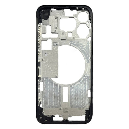 For iPhone 15 Pro Max Middle Frame Bezel Plate with Side Keys + Card Tray, Version:CE EU Version(Black) - LCD Related Parts by PMC Jewellery | Online Shopping South Africa | PMC Jewellery | Buy Now Pay Later Mobicred