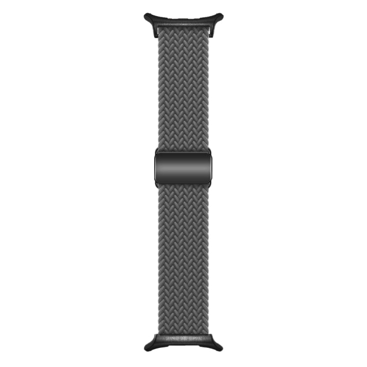 For Samsung Galaxy Watch Ultra 47mm Nylon Loop Magnetic Buckle Watch Band(Space Grey) - Watch Bands by PMC Jewellery | Online Shopping South Africa | PMC Jewellery | Buy Now Pay Later Mobicred