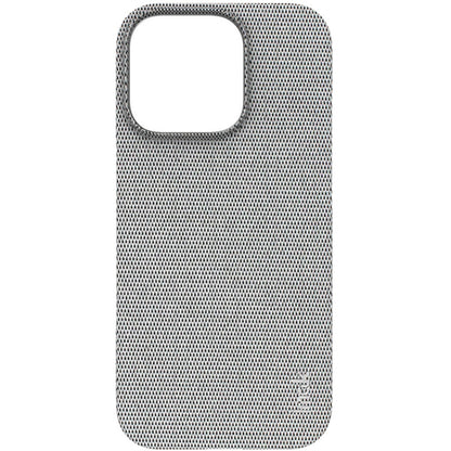 For iPhone 16 Pro imak Ruiyi Series Cloth Texture PU + PC Phone Case(Light Grey) - iPhone 16 Pro Cases by imak | Online Shopping South Africa | PMC Jewellery | Buy Now Pay Later Mobicred