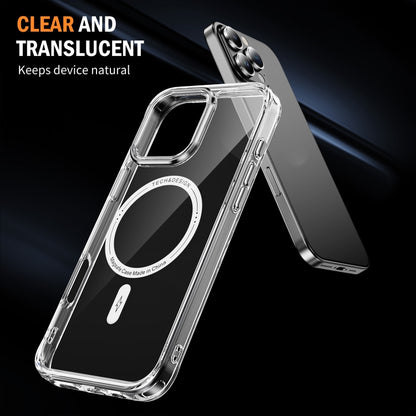 For iPhone 16 Pro Airbag Magsafe PC Hybrid TPU Phone Case(Transparent) - iPhone 16 Pro Cases by PMC Jewellery | Online Shopping South Africa | PMC Jewellery | Buy Now Pay Later Mobicred