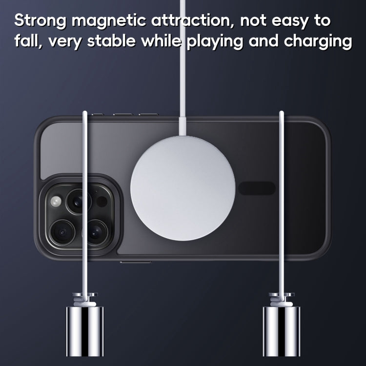 For iPhone 16 Plus Frosted MagSafe Magnetic Phone Case(Puprle) - free shipping - PMC Jewellery - Order now!
