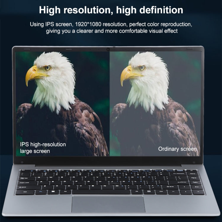 14 inch Windows 11 Laptop, 16GB+512GB, Gen 4th Intel Core i3 CPU, 180 Degree Rotation Axis(Silver) - Others by PMC Jewellery | Online Shopping South Africa | PMC Jewellery | Buy Now Pay Later Mobicred