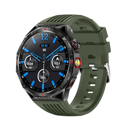 HT28 1.85 inch Silicone Strap IP68 Waterproof Smart Watch, Support Sleep Monitoring(Green) - Smart Watches by PMC Jewellery | Online Shopping South Africa | PMC Jewellery | Buy Now Pay Later Mobicred