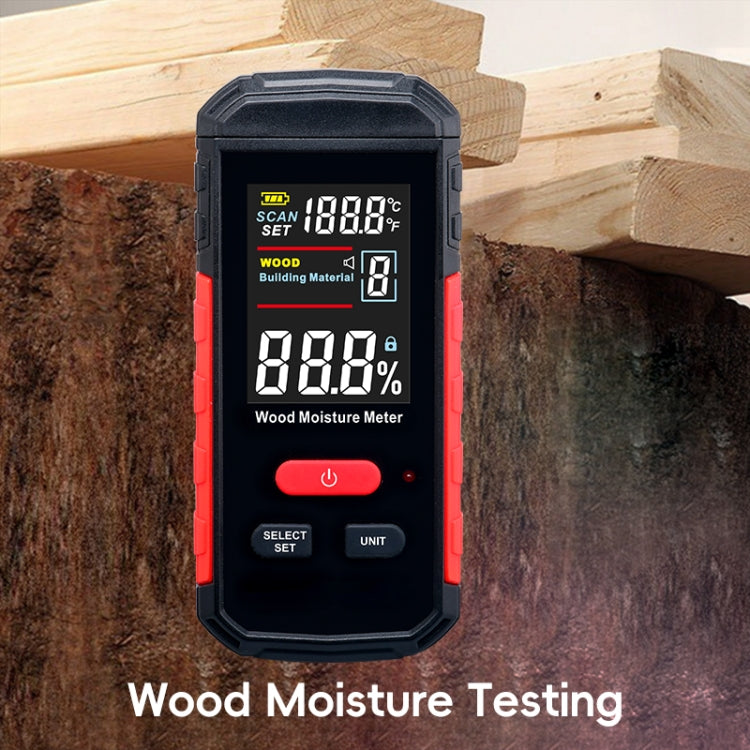 Wintact WT635 Wood Moisture Meter with 10 Gears - PH & Moisture Meter by Wintact | Online Shopping South Africa | PMC Jewellery | Buy Now Pay Later Mobicred