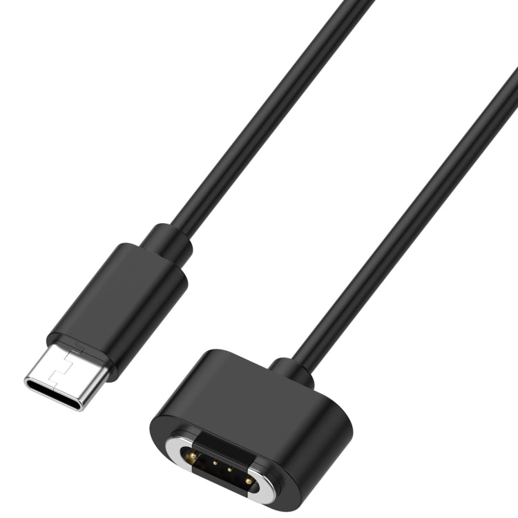 For Xiaomi Mi Rabbit Kids Watch S1 Smart Watch Charging Cable 1m, USB-C / Type-C Interface(Black) - Charger by PMC TechLife | Online Shopping South Africa | PMC TechLife | Buy Now Pay Later Mobicred
