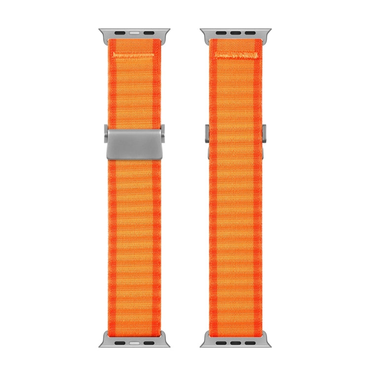 For Apple Watch Series 4 40mm DUX DUCIS YC Series Ocean Nylon Watch Band(Orange) - Watch Bands by DUX DUCIS | Online Shopping South Africa | PMC Jewellery | Buy Now Pay Later Mobicred