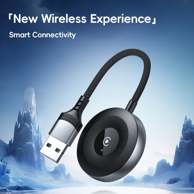 USB, USB-C / Type-C Wired to Wireless Car CarPlay Box Adapter for iPhone(White) - free shipping - PMC Jewellery - Order now!