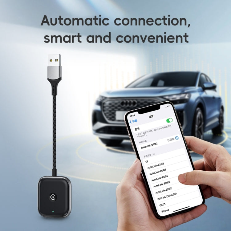 For iPhone Car Apple CarPlay Box Wired to Wireless Adapter(Black) - free shipping - PMC Jewellery - Order now!