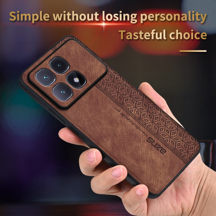 For Redmi K70 Ultra AZNS 3D Embossed Skin Feel Phone Case(Purple) - Xiaomi Cases by AZNS | Online Shopping South Africa | PMC Jewellery | Buy Now Pay Later Mobicred