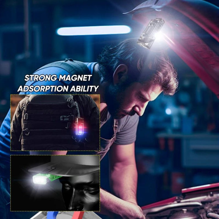 KXK-1086 Multifunctional Mini Work Light Rotation Headlight(Transparent) - Headlamp by PMc TechLife | Online Shopping South Africa | PMc TechLife | Buy Now Pay Later Mobicred