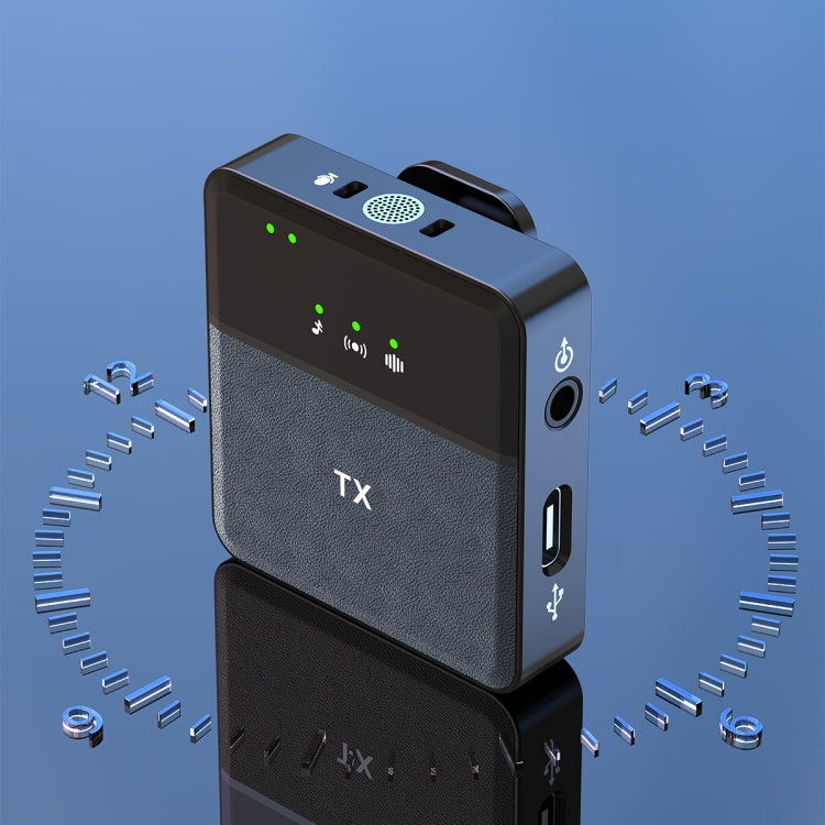 SX9 1 TX + 1 RX Smart Noise Reduction Lavalier Wireless Microphone(8 Pin) - free shipping - PMC Jewellery - Order now!