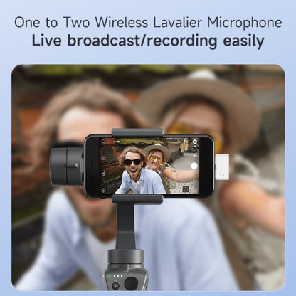 SX88 1 TX + 2 RX Smart Noise Reduction Lavalier Wireless Microphone, Specification:8 Pin(Rose Gold) - Microphone by PMC Jewellery | Online Shopping South Africa | PMC Jewellery | Buy Now Pay Later Mobicred