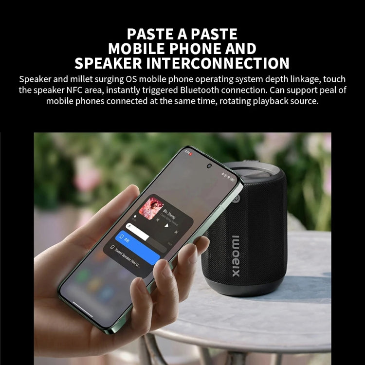 Xiaomi Bluetooth Speaker Mini Support NFC Connection(Light Coffee) - Desktop Speaker by Xiaomi | Online Shopping South Africa | PMC Jewellery | Buy Now Pay Later Mobicred