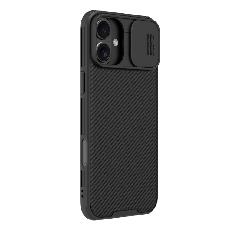 For iPhone 16 Plus NILLKIN CamShield Pro Magnetic PC Phone Case(Black) - iPhone 16 Plus Cases by NILLKIN | Online Shopping South Africa | PMC Jewellery | Buy Now Pay Later Mobicred