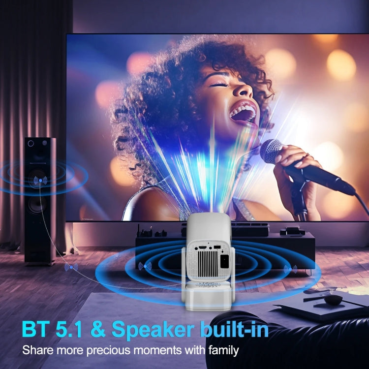 Y7S 720P Android 11 OS Portable Home WiFi Projector with Speaker, CPU:Allwinner H713(US Plug) - Mini Projector by PMC Jewellery | Online Shopping South Africa | PMC Jewellery | Buy Now Pay Later Mobicred