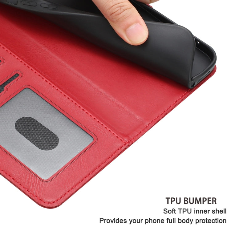 For Samsung Galaxy S25 Ultra 5G Floral Embossed Pattern Leather Phone Case(Red) - Galaxy S25 Ultra 5G Cases by PMC Jewellery | Online Shopping South Africa | PMC Jewellery | Buy Now Pay Later Mobicred