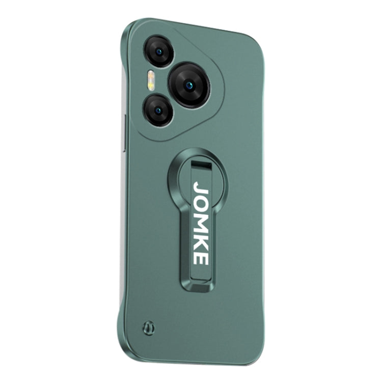 For Huawei Pura 70 Baking Varnish 360 Rotate Holder No Frame PC Phone Case(Green) - Huawei Cases by PMC Jewellery | Online Shopping South Africa | PMC Jewellery | Buy Now Pay Later Mobicred