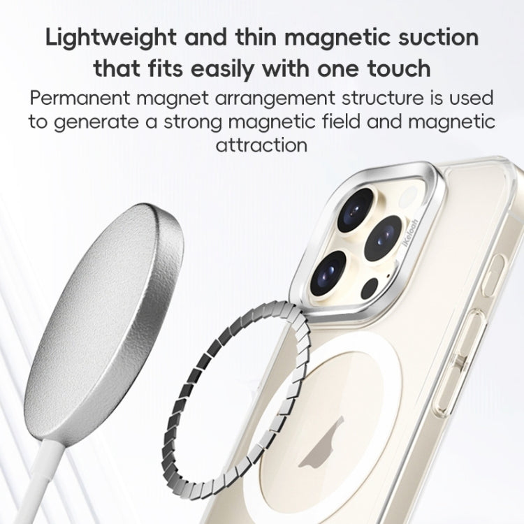 For iPhone 16 Pro Max ZGA Magsafe Clear PC Tempered Glass Phone Case(Transparent) - iPhone 16 Pro Max Cases by ZGA | Online Shopping South Africa | PMC Jewellery | Buy Now Pay Later Mobicred