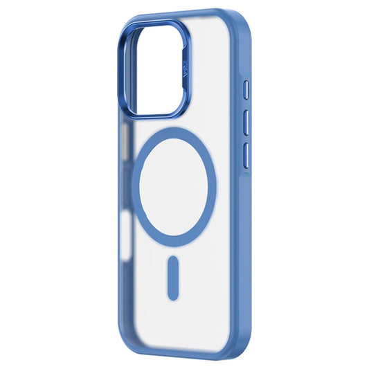 For iPhone 16 Plus ZGA Magsafe Frosted PC Hybrid TPU Phone Case(Blue) - iPhone 16 Plus Cases by ZGA | Online Shopping South Africa | PMC Jewellery | Buy Now Pay Later Mobicred