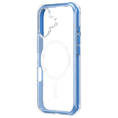 For iPhone 16 ZGA Colorful Airbag Magsafe PC Hybrid TPU Phone Case(Blue) - iPhone 16 Cases by ZGA | Online Shopping South Africa | PMC Jewellery | Buy Now Pay Later Mobicred