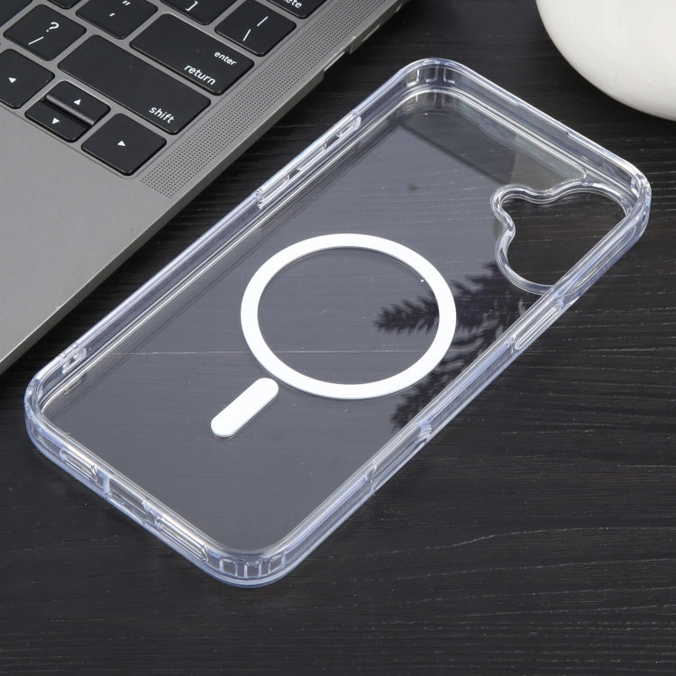 For iPhone 16 GEBEI MagSafe Magnetic Transparent Phone Case - iPhone 16 Cases by GEBEI | Online Shopping South Africa | PMC Jewellery | Buy Now Pay Later Mobicred