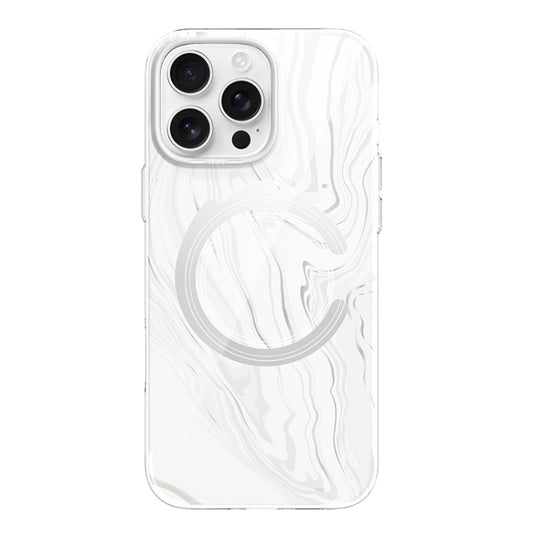 For iPhone 16 Pro TGVIS Grace Series MagSafe Magnetic Phone Case(Quicksand) - iPhone 16 Pro Cases by TGVIS | Online Shopping South Africa | PMC Jewellery | Buy Now Pay Later Mobicred