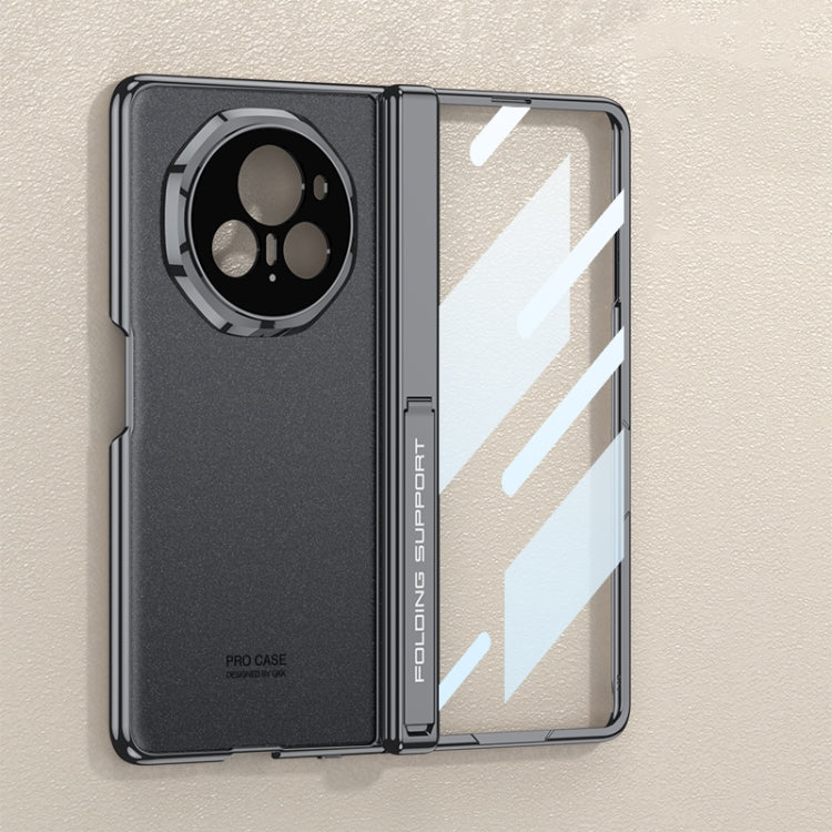 For Honor Magic V3 GKK Integrated Magnetic Fold Hinge AG Phantom Shockproof Phone Case(Black) - free shipping - PMC Jewellery - Order now!