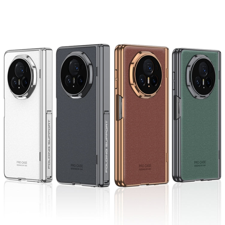 For Honor Magic V3 GKK Integrated Magnetic Fold Hinge AG Phantom Shockproof Phone Case(Green) - free shipping - PMC Jewellery - Order now!