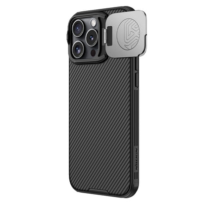 For iPhone 16 Pro NILLKIN CamShield Prop MagSafe Magnetic PC Phone Case(Black) - iPhone 16 Pro Cases by NILLKIN | Online Shopping South Africa | PMC Jewellery | Buy Now Pay Later Mobicred