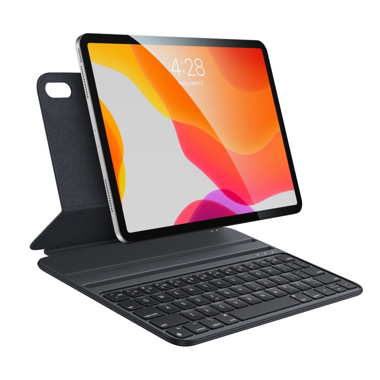 For iPad 10th Gen 10.9 2022 Yesido Dual-sided Clip Magnetic Keyboard Leather Case(Black) - Universal by Yesido | Online Shopping South Africa | PMC Jewellery | Buy Now Pay Later Mobicred