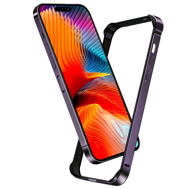 For iPhone 16 Plus TPU + Aluminum Alloy Frame Phone Case(Silver) - free shipping - PMC Jewellery - Order now!